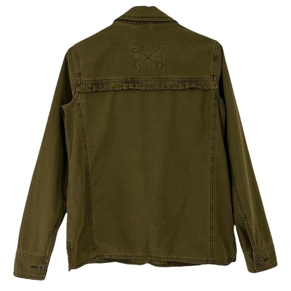 𝅺Anthropologie by anthropology Green gorp core Field Utility Jacket - Picture 2 of 10